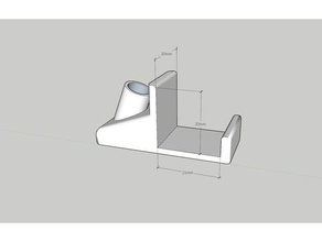monitor mount oculus rift sensor high angle video games 3d print model - Mito3D