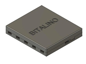 bitalino plugged bt board enclosure electronics 3d print model - Mito3D