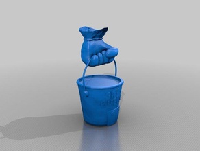 chum bucket - Spielzeug Spiele cartoon plankton spongebob 3d print model - Mito3D