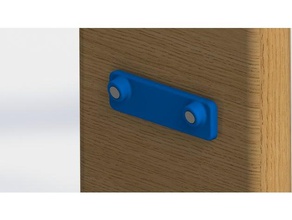 magnético keychain do titular família 3d print model - Mito3D