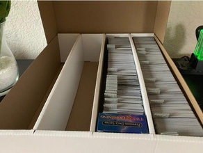 mtg Karten Sammlung Teiler Registerkarte text - Spielzeug Spiel Zubehör magic gathering 3d print model - Mito3D
