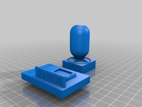 ragazzino bomba atomica stand 3d stampa 3d print model - Mito3D