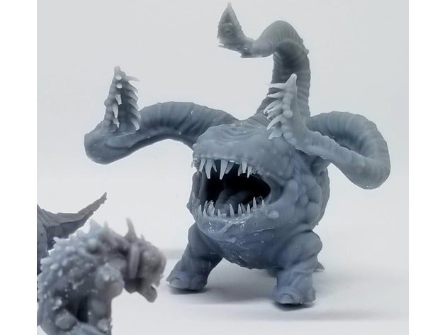 otyugh dnd creatures miniature 3D print model - Mito3D