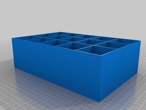 parameterized box tool holders boxes 3d print model - Mito3D