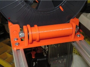 universal filament spool holder v2 3d Drucker Zubehör 3d print model - Mito3D