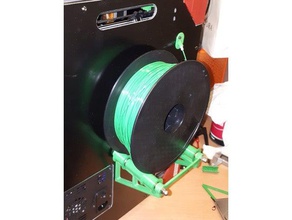 anycubic 4max filament rollenhalter rulo tutucu 3d yazıcı parçaları 3d print model - Mito3D
