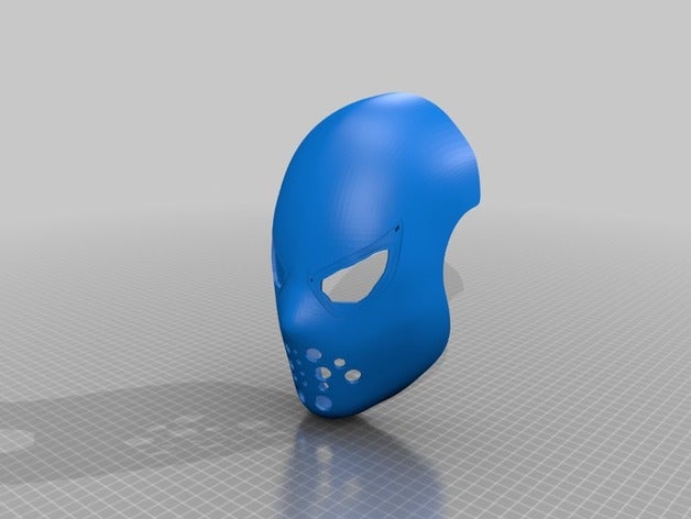 raimi maske faceshell kostüm gözler sam Örümcek Adam spiderman tobey maguire webs 3D print model - Mito3D