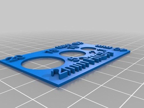 small precision torture test 3d printing tests calibration circle printer print 3d print model - Mito3D