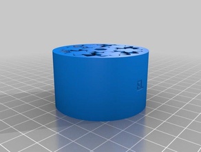 3cm di spessore 6 pianeti cuscinetto ingranaggio parti personalizzato 3d print model - Mito3D