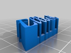 benim 3d nelliotame plaka özelleştirilmiş heykeller 3d print model - Mito3D
