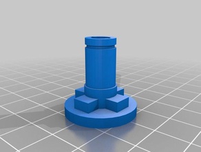 coffee grinder rotary adaptor replacement parts 3d print model - Mito3D