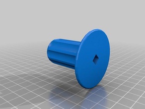 moulin le bouton 2 outil de les titulaires boîtes personnalisé 3d print model - Mito3D