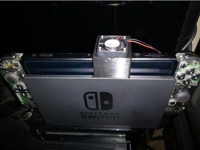 nintendo switch exhaust fan video games cooler 3d print model - Mito3D