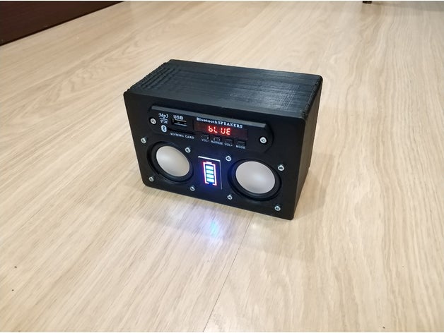 bluetooth box audio 3D print model - Mito3D