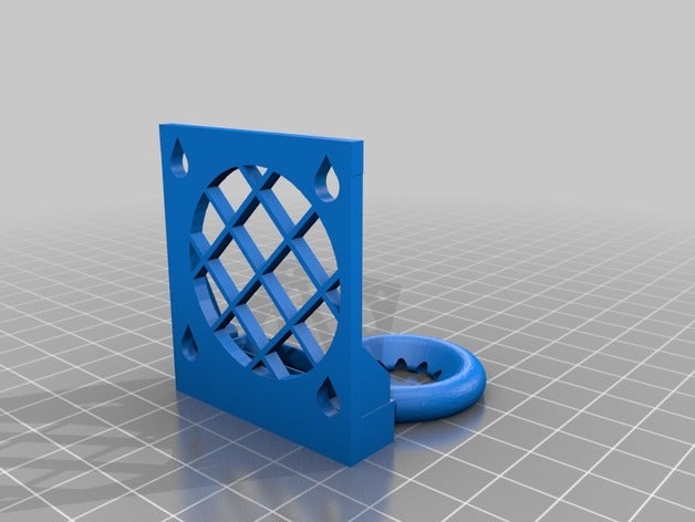 ventilador fancr 10 ender 3d printing 3D print model - Mito3D