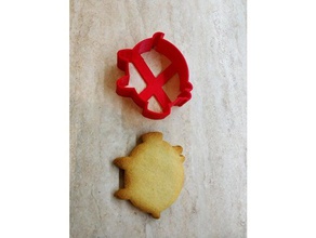 i cookie forme di maiale cibo bere 3d print model - Mito3D