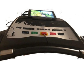 pad tutucu koşu bandı ufuk macera cp+ spor açık havada 3d print model - Mito3D