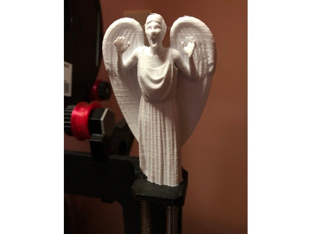 weeping angel prusa topper 3d printer accessories doctor drwho i3 mk3 weepingangel 3D print model - Mito3D