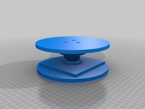 lazy susan gears 3d printing scanner scanning lazysusan turntable 3d print model - Mito3D