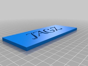 jagz giochi personalizzato 3d print model - Mito3D