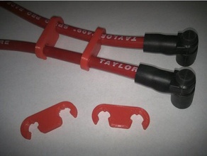 spark plug wire clip andere 104 Draht-clip clire 3d print model - Mito3D