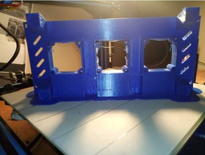 cr10cr10s controlador de la caja placa los pies mejorar refrigeración niveles ruido 60 mm x3 fans 3d impresora partes Ventilador 60mm cr10s4 cr10s5 cr10 creality fusion360 3d print model - Mito3D