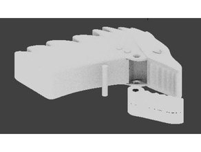 ejderha kağıt tutucu şey 3d baskı mafsallı 3d print model - Mito3D