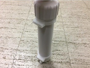 reverse osmosis membrane housing wall clip kitchen dining maple sap syrup hanger mount water filter 3d print model - Mito3D