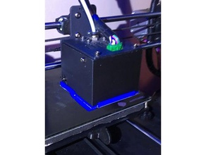 anycubic i3 mega hotend gabinete 5015 fã de atualização duto refrigeração 3d a impressora os acessórios tampa 3d print model - Mito3D