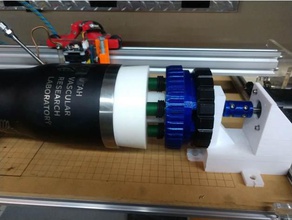 tapered adapter rotary chuck gadgets eleks elekslaser eleksmaker 3d print model - Mito3D
