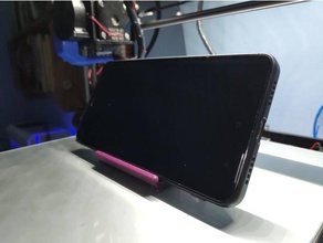 simple phone stand mobile 3d print model - Mito3D