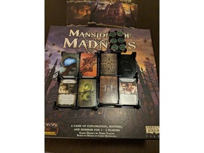 mansions madness card clue tray games boardgame fantasy flight 3d print model - Mito3D