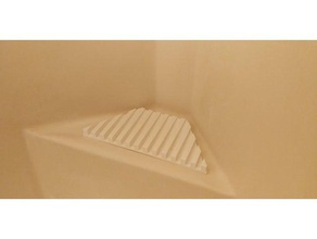 corner bar soap holder bathroom 3d print model - Mito3D