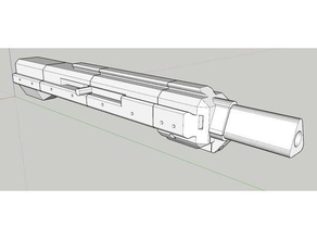 g34 karabina glock kit spor açık havada airsoft model picatinny rail 3d print model - Mito3D