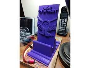 rush phone holder series fbn 2112 mobile band stand 3d print model - Mito3D