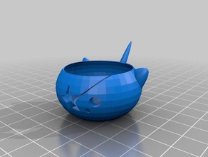 unicorn yarn bowl hobby 3d print model - Mito3D