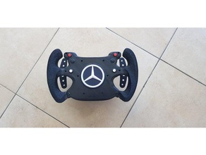 cap f1 style steering wheel other 3d print model - Mito3D