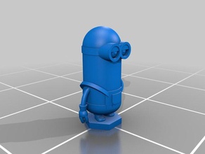minion kevin - Spielzeug Spiel Zubehör despicable 3d print model - Mito3D