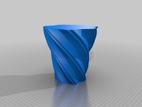 özel geometrik vazo benim sanat 3d print model - Mito3D