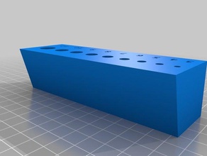 bohrerhalter 3-12mm tool holders boxes 3d print model - Mito3D