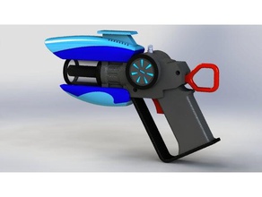 slugterra style blaster toys games arduino nerf 3d print model - Mito3D