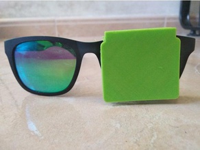 tiro o olho patch de óculos passatempo 3d print model - Mito3D