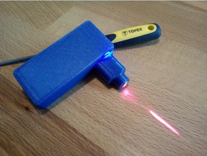 usb laser bricolage 3d print model - Mito3D