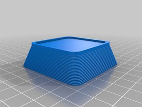 my customized rounded furniture riser office 3d print model - Mito3D