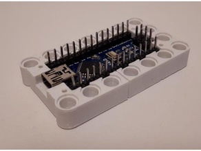 arduino-nano-lego-mount diy 3d print model - Mito3D