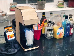 diy bar kokteyl makinesi gıda iç içecekler ev robot Robotik 3d print model - Mito3D