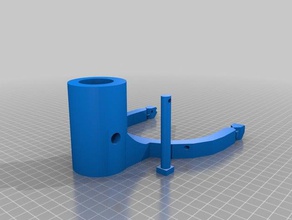 smoke detector magnetic arm machine tools 3d print model - Mito3D