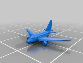 ideal avião corpo veículos 3d print model - Mito3D