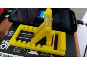 spacer edebes foldable phone holder accessories 3d print model - Mito3D