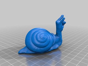 rocksnail criaturas los caracoles 3d print model - Mito3D
